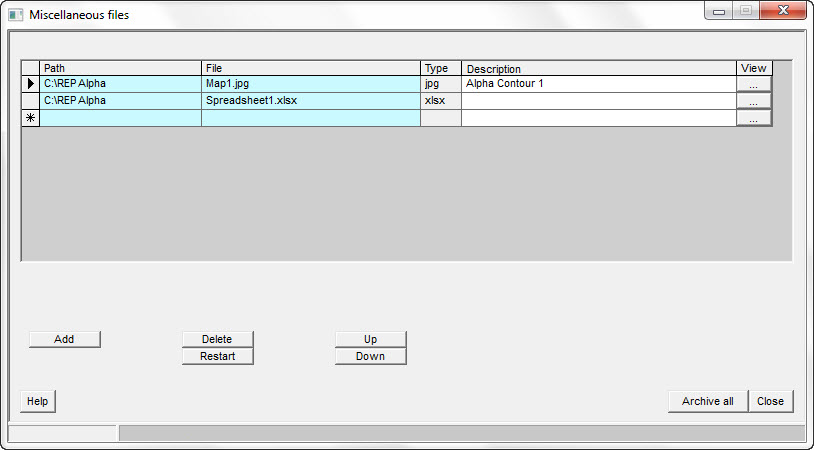 Associated Files Associated Files