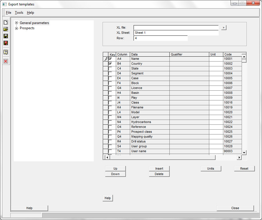 Export Templates Export Templates