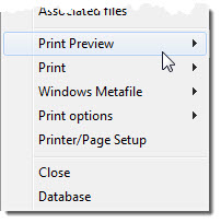 Print Options Print Options