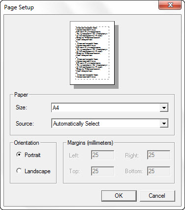 Page Set-up Page Set-up
